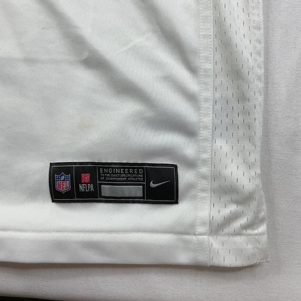 Nike NFL Tampa Bay Buccaneers Custom UNC JIM 69 Jersey Mens XL White 67NM-8B